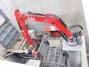 Vaste rotsbreker-boomsystemen voor brekers