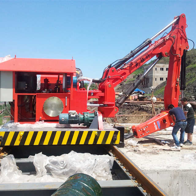 YZH Pedestal Rockbreaker Boom System