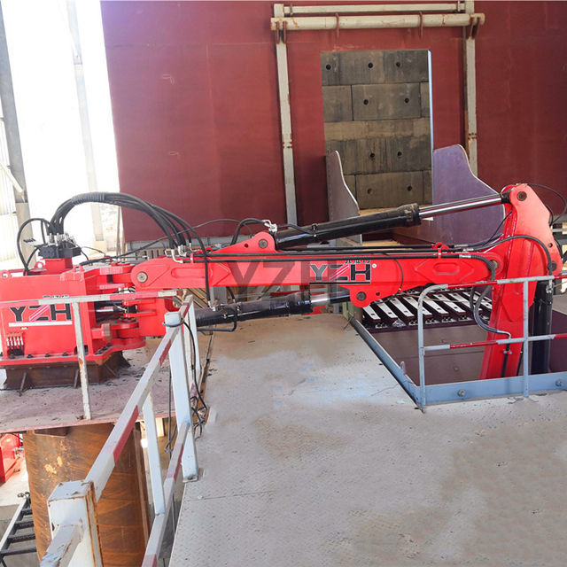 Stationair hydraulisch gieksysteem