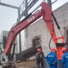 YZH Robust Station&auml;r Piedestal Boom Rockbreaker-l&ouml;sning f&ouml;r att eliminera krossblockering