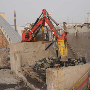 Sistem Boom Pemecah Batu untuk Jaw Crusher dan Impact Crusher