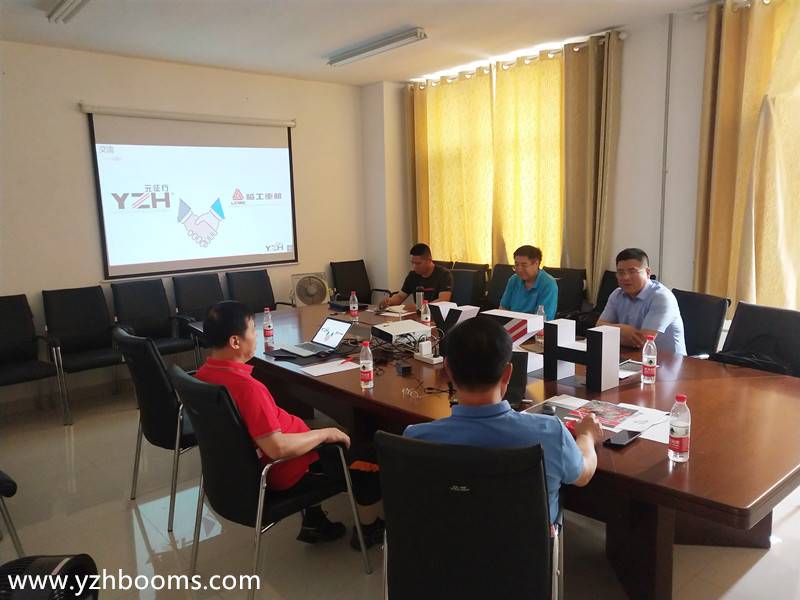Lingong Group Datang Ke YZH Untuk Membahas Bisnis Baru