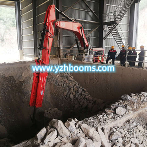 YZH WHB710 Gyratory Crushers کے لئے پیڈسٹل راک بریکر بوم