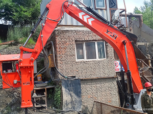 WHC1070 Vaste voetstuk Rockbreaker Boom