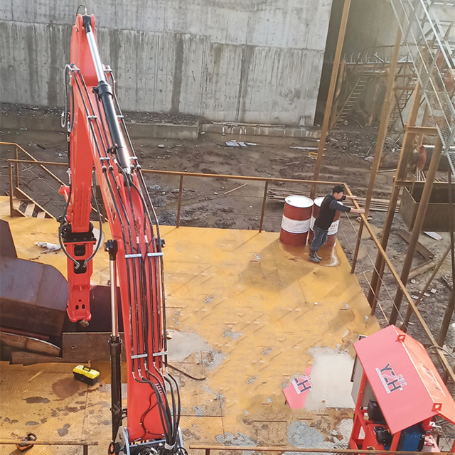 WHC960 اسٹیشنری پیڈسٹل راک بریکر بوم سسٹم