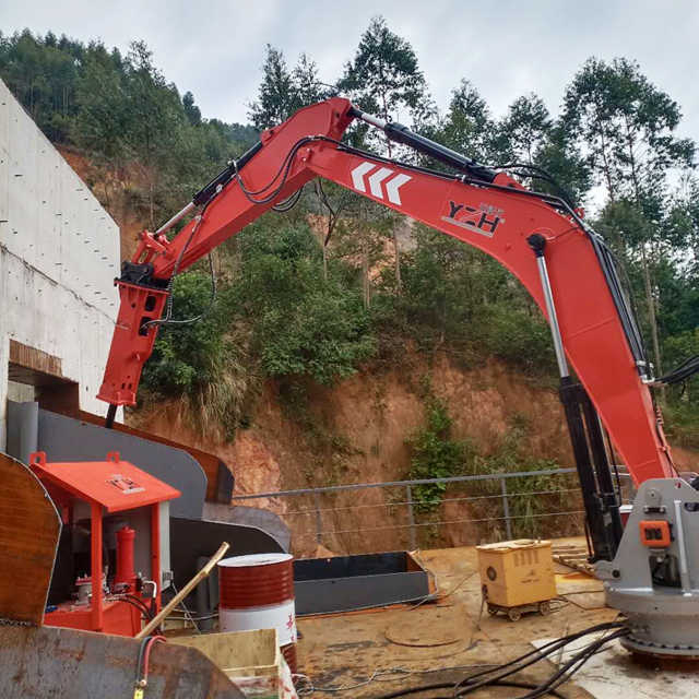 Sistema triturador de rocas estacionario YZH WHB710 para funcionamiento continuo