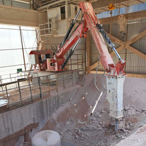 YZH postolje za razbijanje stijena s podesivom konfiguracijom za kružnu drobilicu