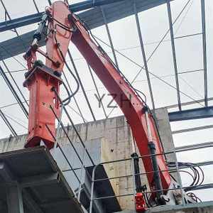 Syst&egrave;me de brise-roche &eacute;lectrique YZH avec rotation &agrave; 360&deg; pour installations de concassage primaire stationnaires