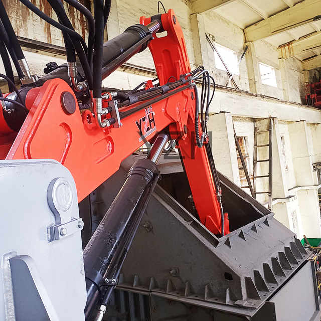 YZH Steel Structure Stationary Rock Breaker System for Crushing Plants