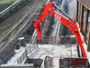 WHC1070 Braccio rompisassi con piedistallo fisso