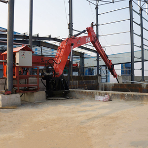 YZH қашықтан басқарылатын, ұзартылған қол жетімді стационарлық жартасты жарғыш бум жүйесі