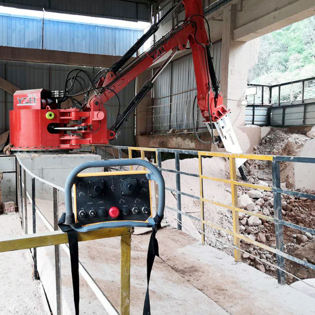 YZH Fixed Boom Breaker System עם מערכת שלט רחוק רדיו