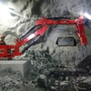 Pedestal Rock Breaker Boom Systems