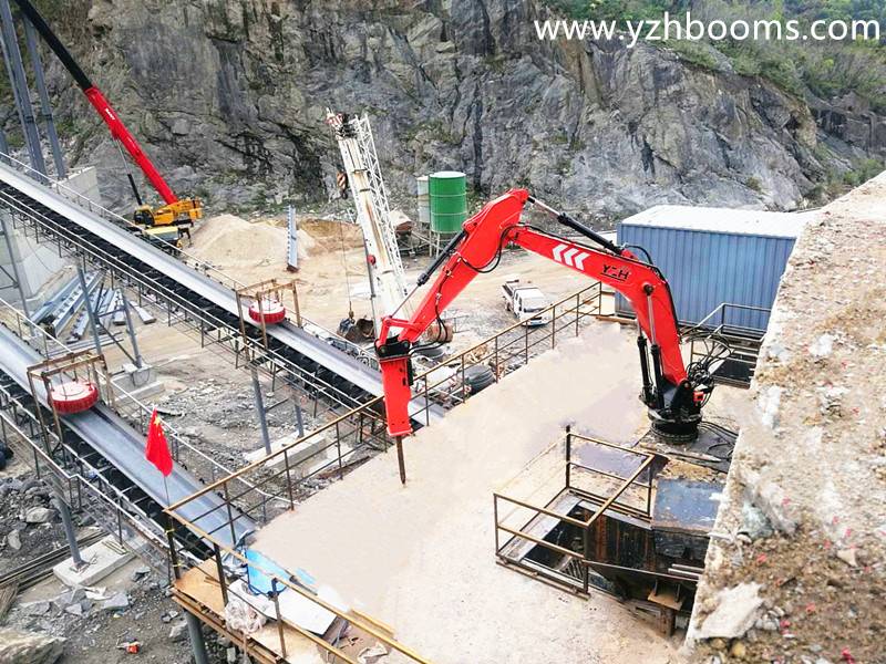 YZH Pedestal Rocke Breaker Boom System Максимально покращена продуктивність китайського агрегатного заводу!