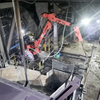  Kina YZH Stationary Rock Breaker Boom System montert i underjordisk arbeidsforhold