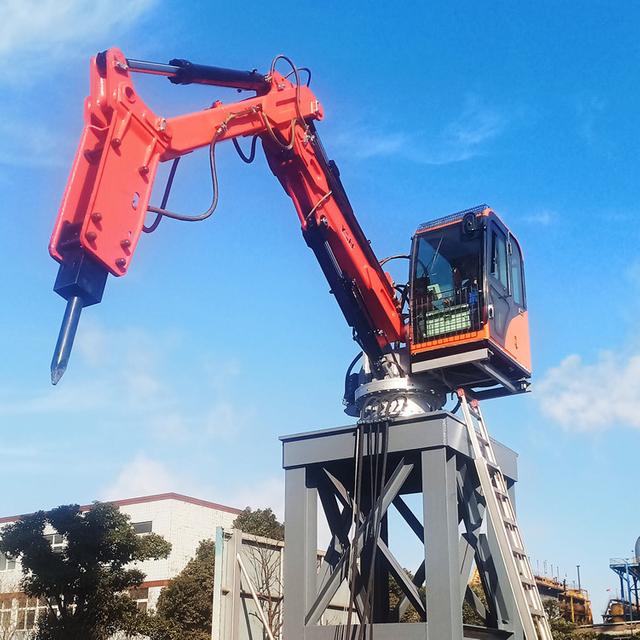 نظام كسارة الصخور الهيدروليكية