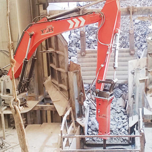 Mantenha o fluxo de suas opera&ccedil;&otilde;es: o sistema YZH Static Rock Breaker