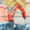 YZH Rock Breaker BUTIO System applicata ad subterraneis Mining