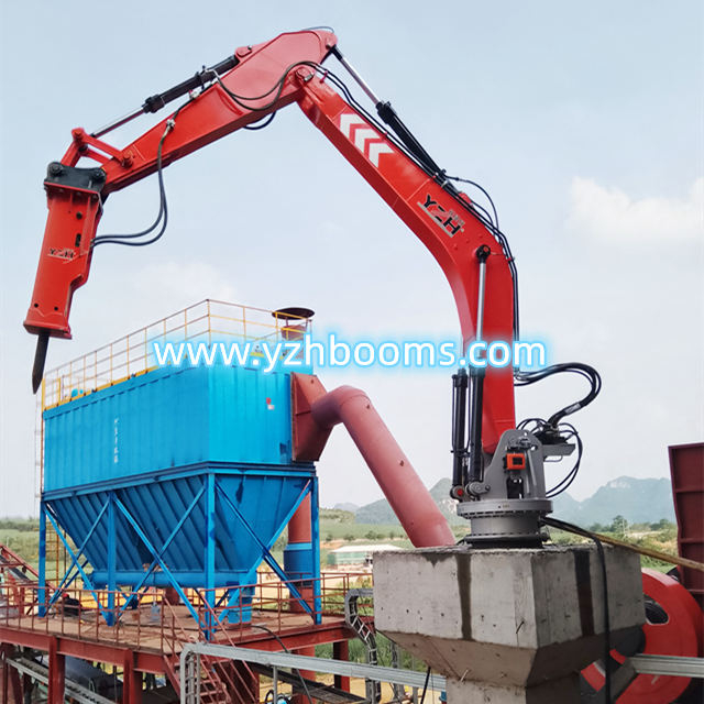 中国YZH WHB710クラッシャーキャビティ用定置式ロックブレーカーシステム