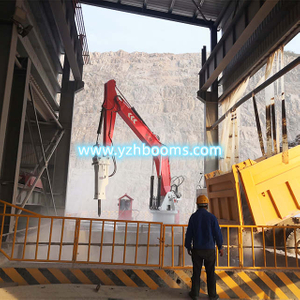 YZH WHA610 Электрический камнеотбойник на пьедестале для вращательных дробилок