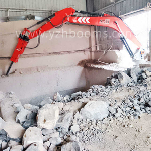 Syst&egrave;me de fl&egrave;che de brise-roche appliqu&eacute; au ciment YZH