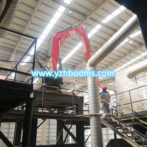 YZH WHA460 Boom Rockbreaker Statis untuk Saluran Masuk Penghancur