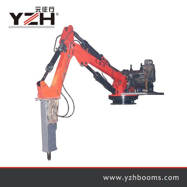 Sistem Boom Pemecah Batu Portabel G330