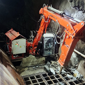 YZH Kabine-kontrollerede Piedestal Rock Breaker Boom Systemer i underjordiske omgivelser